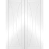 Verona Flush Door - White Primed Pair