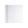 Double Sliding Door & Wall Track - Sierra Blanco Flush Doors - White Painted